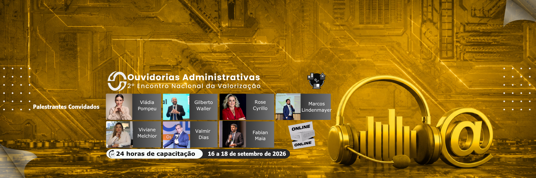 Valorização das Ouvidorias | 2º Encontro Nacional - Online