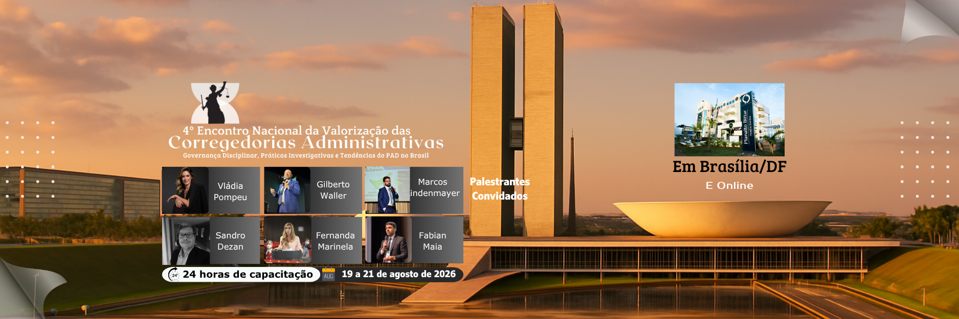 Valorização das Corregedorias Administrativas - 4º Encontro Nacional em Brasília